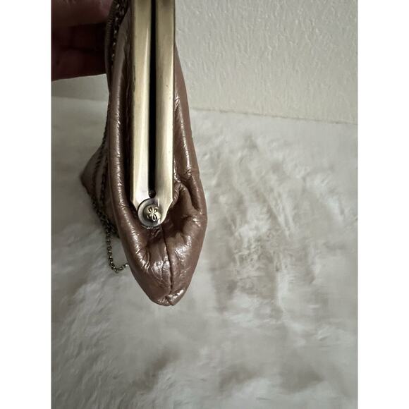 hobo international Women’s Clutch Handbag Champagne Gold Brown - Picture 8 of 16